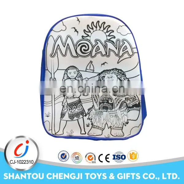 2017 High Quality Cheap Plastic Graffiti Backpack for Kids