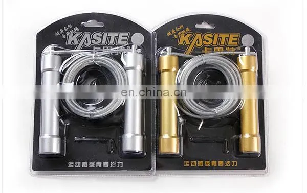 High Quality Adjustable Crossfit Skipping Jump Rope With Steel Bearing photo-3