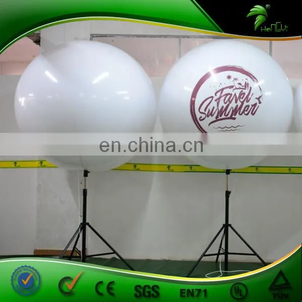 PVC Inflatable Tripod Light Balloon , Stand Inflatabel Led Balloon , Flashing LED Light Up Balloons photo-2