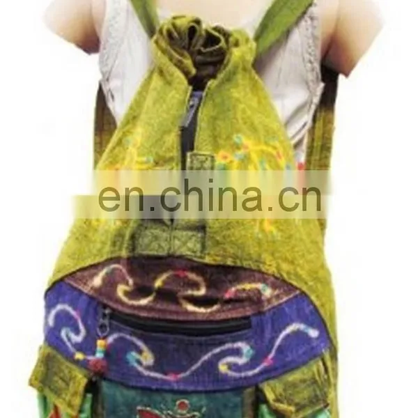 Shoulder Bag Cotton Eligant Original Print Sling Bag Purse Cross Body Messenger Purse Hippie Hobo photo-3