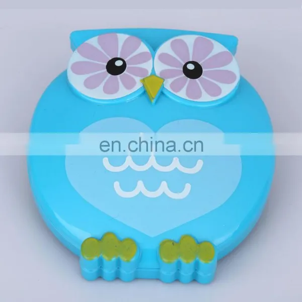 Plastic Pocket Mirror of Owl Made by Manufactory Directly photo-3