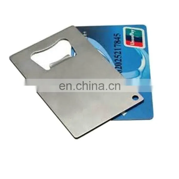 Creative Stainless Steel Beer Credit Card Shaped Bottle Opener photo-3