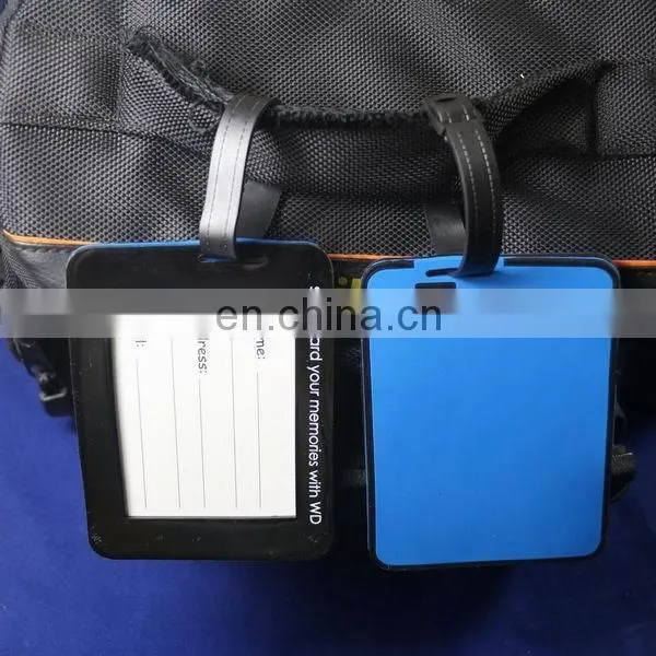 Custom Any Size and Logo Pvc Luggage Tag, Travel Luggage Tag photo-2