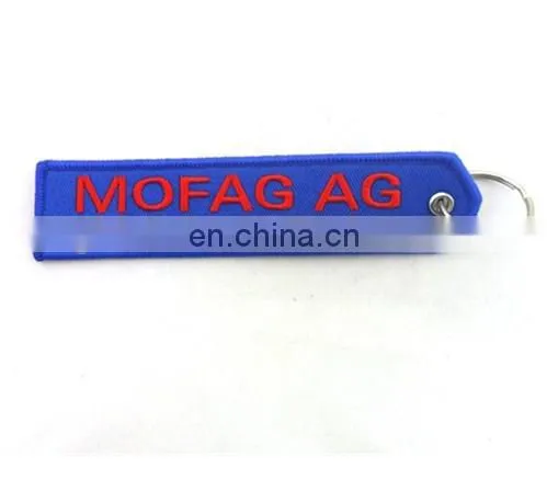 2017 Custom Embroidered Keychain Embroidery Keytag Keyring photo-5
