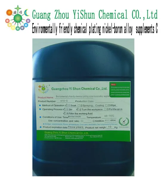 Environmentally Friendly Chemical Plating nickel-boron Alloy Agent Electroless Nickel-boron Alloy Plating Process photo-3