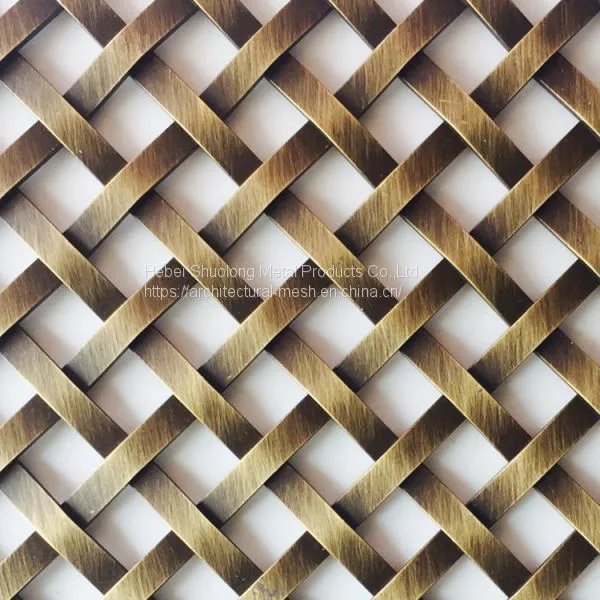 XY-1510G Antique Brass Plated Wire Mesh