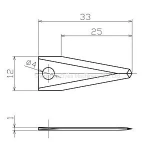 Sonofile Ultrasonic Cutter Tungsten Carbide Blades photo-2