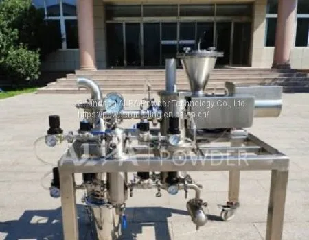 R&D Ultrafine Grinding and Classifying Laboratory Jet Mill Price photo-4