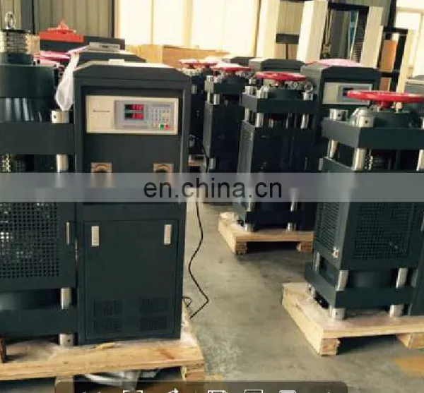 YES-2000 200ton Manual Concrete Cube Compression Tester Factory photo-2