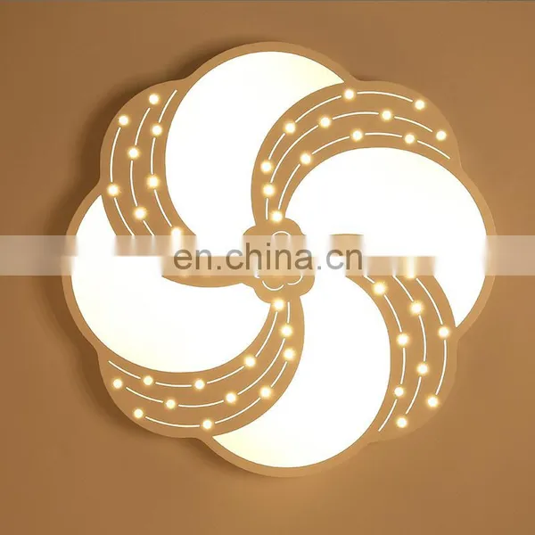 Factory Hot Sales Romantic Warm Living Room LED Ceiling Lamp Lights Bedroom Modern Simple Restaurant Lights photo-2