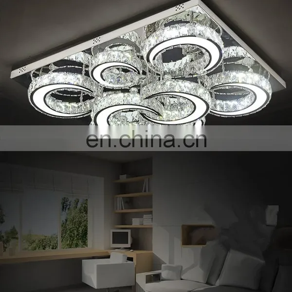 Newest Fashionable Crystal Ceiling Lamp LED Light photo-2