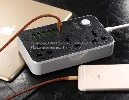 LDNIO 6 USB 3 Outlet Universal Usb Power Strip Desk With Usb Charger Extension Socket photo-3