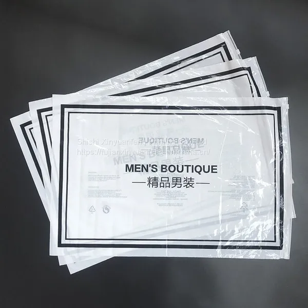 Custom Pe Cpe Plastic Packaging Bag With Zipper for Clothing