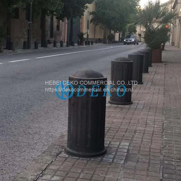 Cast Bollard DIA160,height 700mm Ductile Iron Bollard Cast Iron Bollard photo-4
