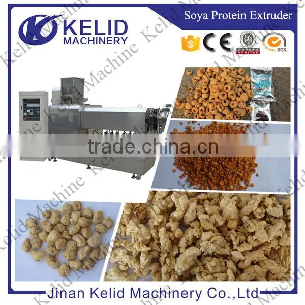 World Popular Turnkey Soya Vegetarian Meat Making Machine photo-2