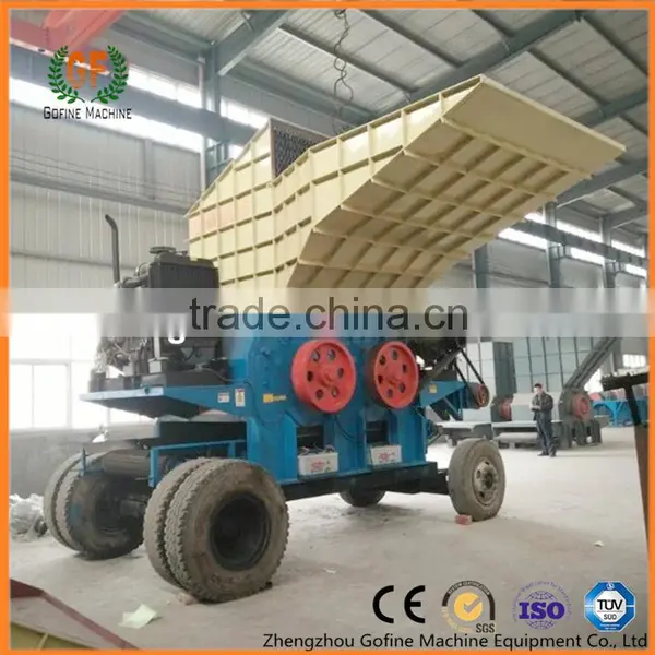 high quality and efficient wood roots shredder