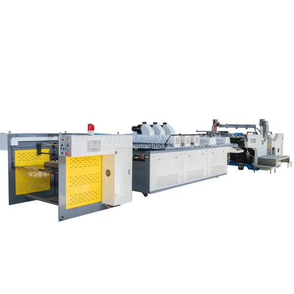 Automatic System Full Automatic Cylinder/ Rotary Spot UV Printing Machine photo-3
