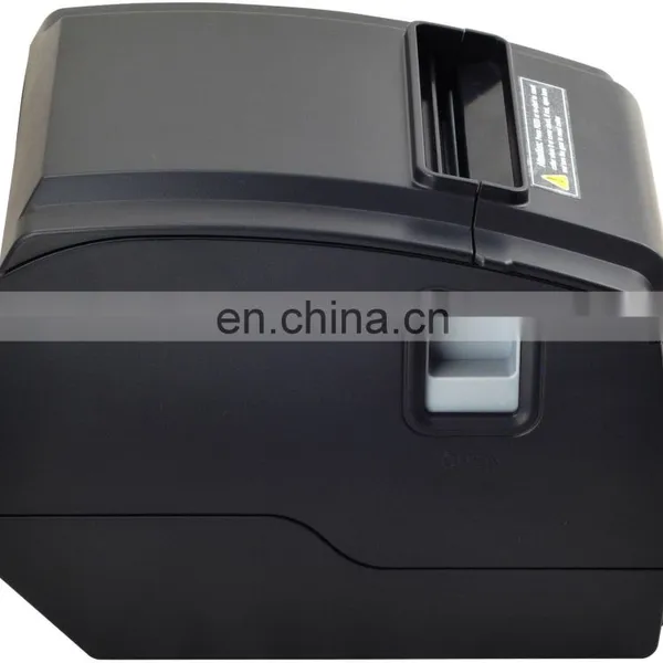 80mm Thermal Receipt POS Printer Kitchen Supermarket Sticker Machine High Speed photo-3