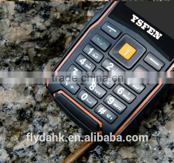 M18 Waterproof Cdma Gsm Mobile Phone 3 Sim Card 3 Standby Rugged Phone 2.4 Inch Big Voice Power Bank Bar Mobile Phones. photo-4