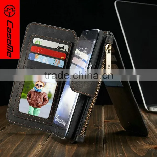 2016 Factory Wholesale Phone Case For Samsung S7/S7 Edge Case Leather Wallet photo-6