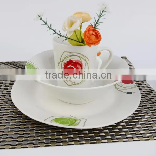 Porcelain Tableware Brand, Cheap Christmas Dinnerware, Ceramic Plate Dinner Set photo-2