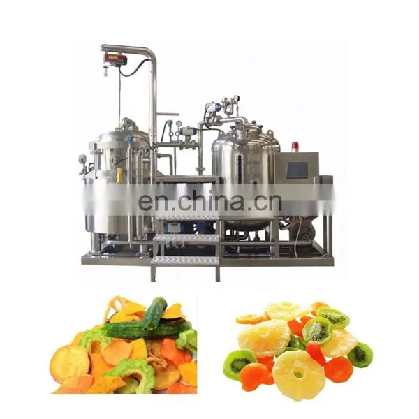 Lower Temperature Vacuum Fryer Price Vegetable Fruit Processing Line photo-4