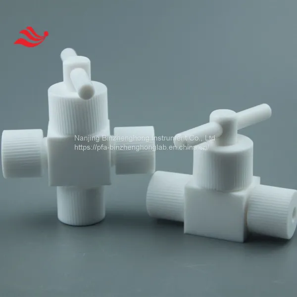 Customized PTFE Valve With Different Joint for Pipe Connection photo-4