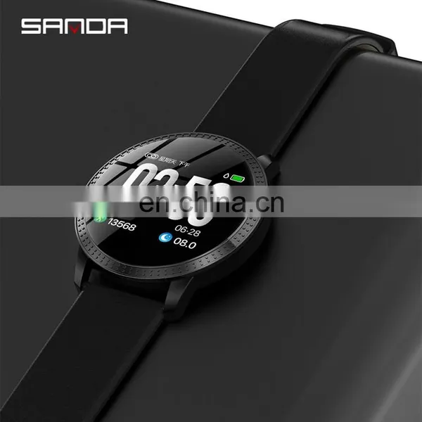 SANDA CF18 Branded Call Reminder Hear Rate Monitor Custom LOGO Smart Watch With GPS photo-2