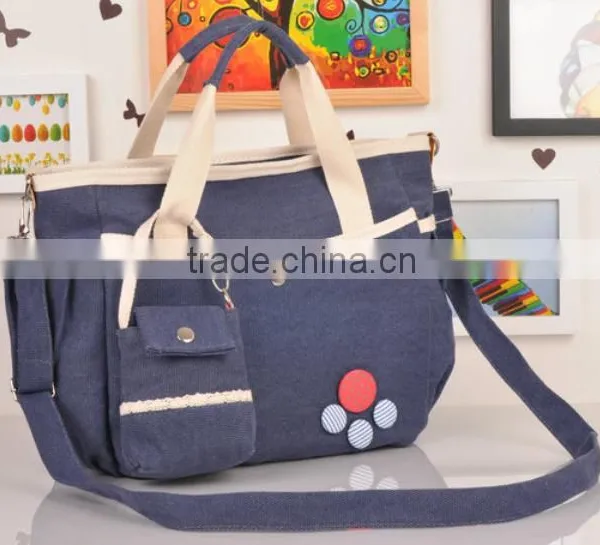 Best Seller Canvas Handbag Fashion Summer Straw Bag for Daily Use