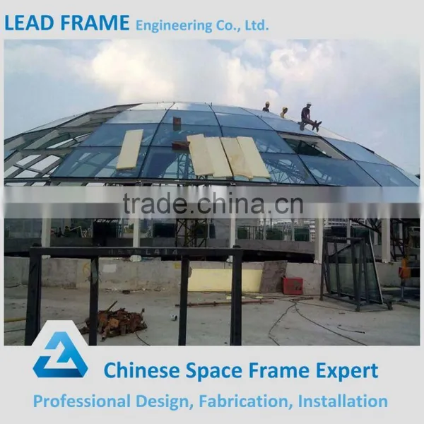 Vaulted Steel Truss Space Frame Dome Roof photo-4