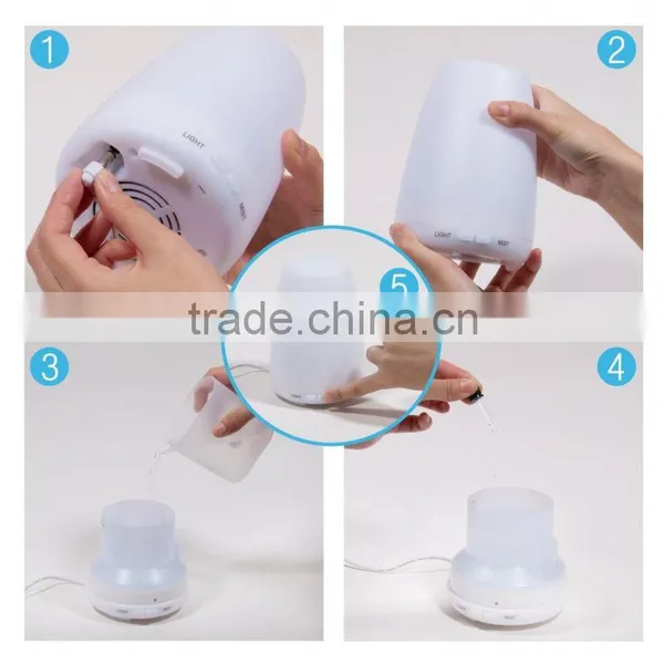 Humidifier Filter Essential Oil Mist Diffuser Aromatherapy Diffuser Ultrasonic photo-4