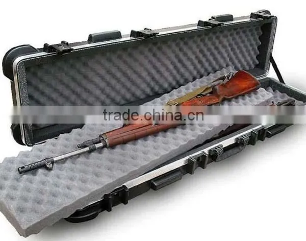 53" Long Molded ABS Shotgun Rifle Case With High Density Foam Pading photo-3