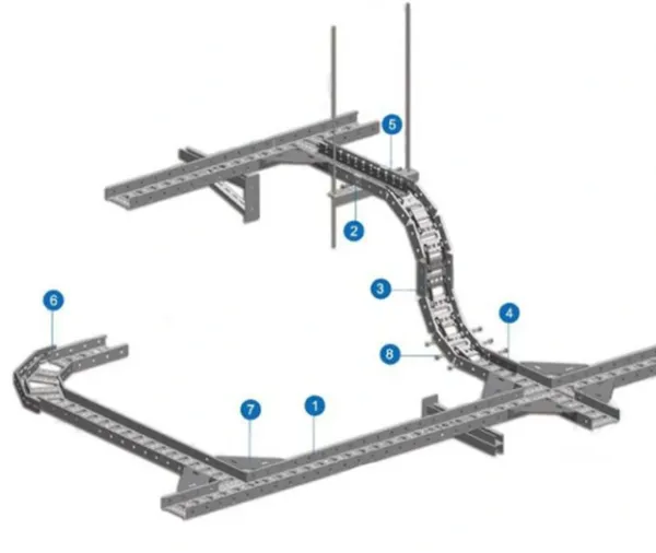 Standard Gi Galvanized Steel Metal Perforated Cable Tray photo-3