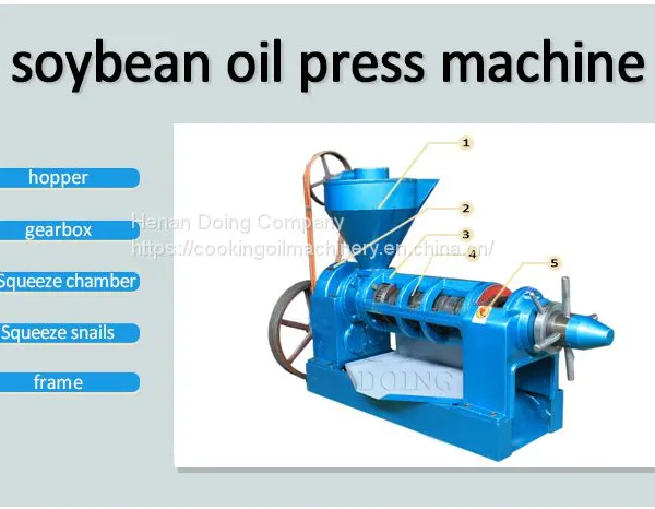 Commercial Cold Press Oil Extractor Cooking Oil Pressing Machine Soybean Oil Press