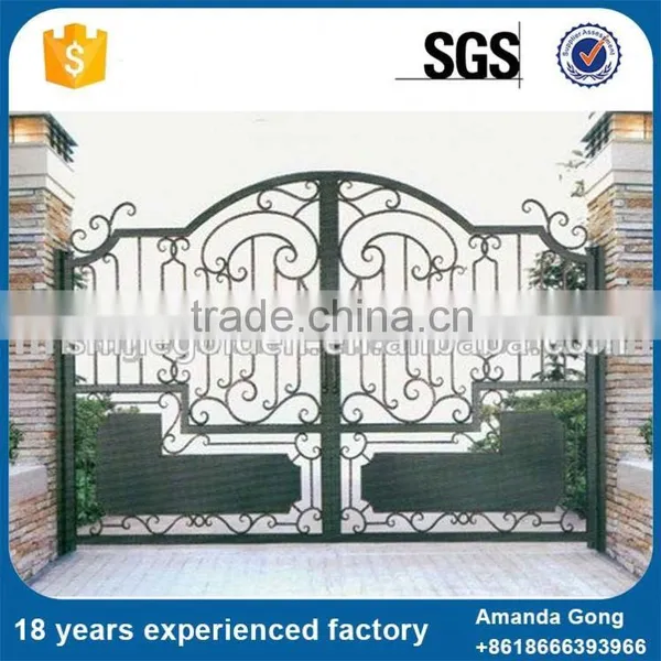 Hi-Quality Desktop Decorative Small Iron Gate Designs Fence Panels photo-3