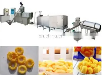 Fully-automatic Core Filling Puffed Twin Screw Extruder Processing Machinery Snack Food Making Machine photo-5