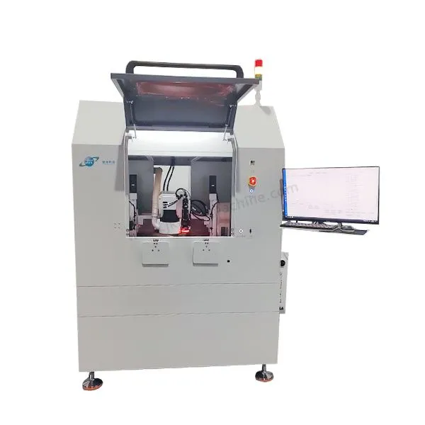 Desktop Enclosed High Stability 60w CCD Camera Precision Position Motion 60w Green Light Laser Cutting Machine for PCB FPC