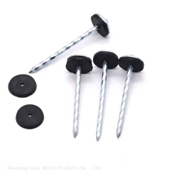 Galvanized Umbrella Head Roof Nails Umbrella Type Roofing Nail Umbrella Head Roofing Nail photo-3