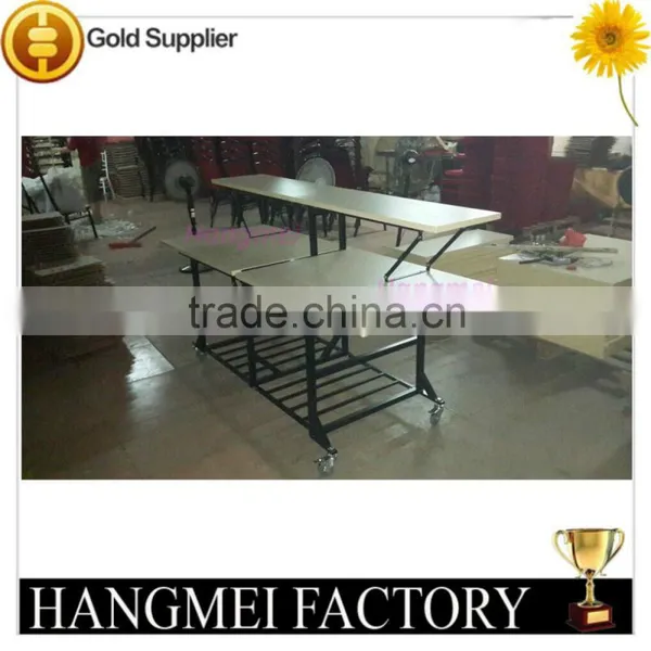 Modern Cheap White Buffet Hotel Table HM-T13 photo-4