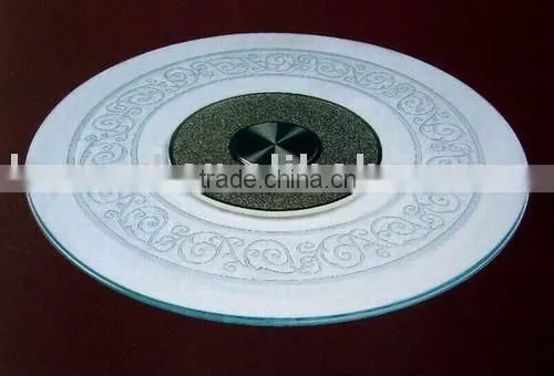 float glass top table