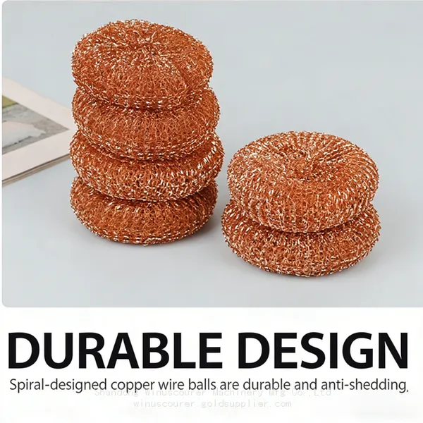Super Quality Stainless Steel Wire Mesh Scourer photo-5