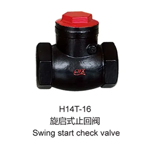 GB Swing Type Check Valve PN10 PN16 Grey Cast Iron HT200 Flange Metal Seal Factory Price Hot Selling Cast Ductile Iron GGG50 photo-4