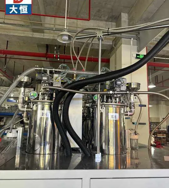 Low-Viscosity Two-Component Polyurethane Epoxy Silcione Adhesive Mixing and Dosing System photo-3