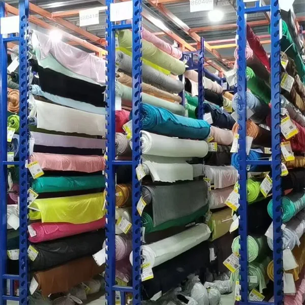 Double Deep Selective Pallet Rack for Heavy Duty Warehouse Storage of Steel Metal and Fabric Rolls photo-3