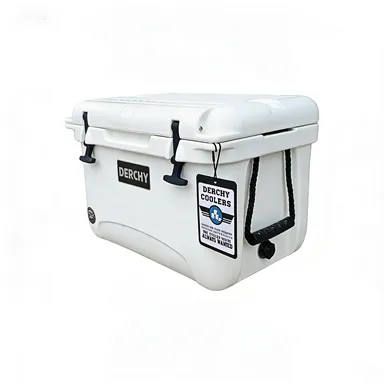 25qt Wholesale Small Rotomolded Ice Chest Outdoor Cooler Box With Durable Webbing Handle Leak-Proof photo-2