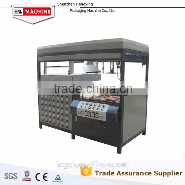 Shenzhen Factory Super Market PP Tray Vacuum Forming Machine