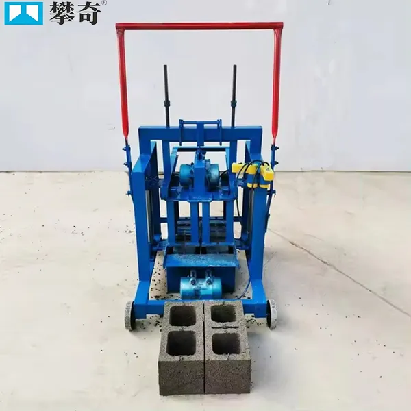 Direct Push Brick Machine Producing 400-200-200 Hollow Brick Small Mobile Multifunctional Cement Brick Machine photo-1