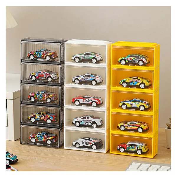 1/64 Container Display Case Box of Mini Bricks Toys Plastic Model Collection Building Blocks Sets Gifts for Children photo-2