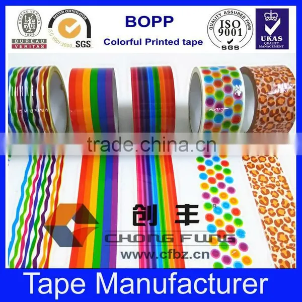 Custom Colorful Logo Printed Bopp Packing Sealing Tape photo-4