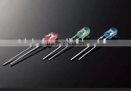 Diffused Green 5mm Oval Led Diode 110 / 60 Degree Viewing Angle photo-6